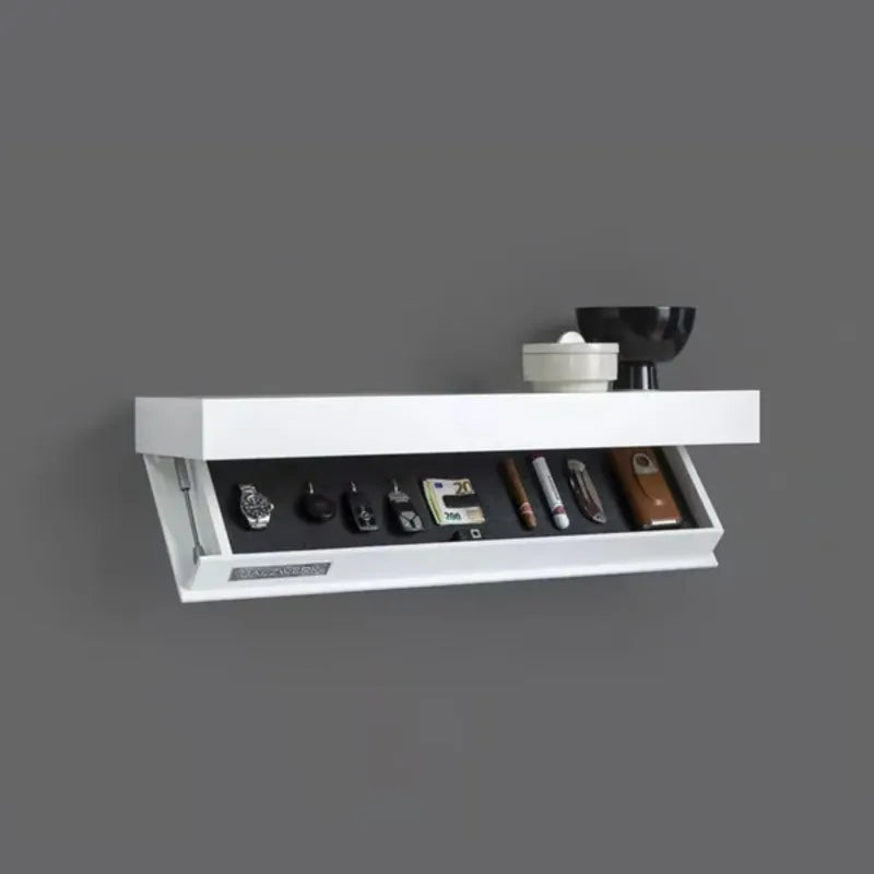 Hidden Shelf with Secret Compartment – Floating Wall Shelf with Magic Flap Design